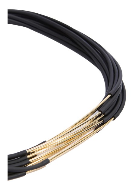 Collana Liviana Conti Nayra Nero/Oro